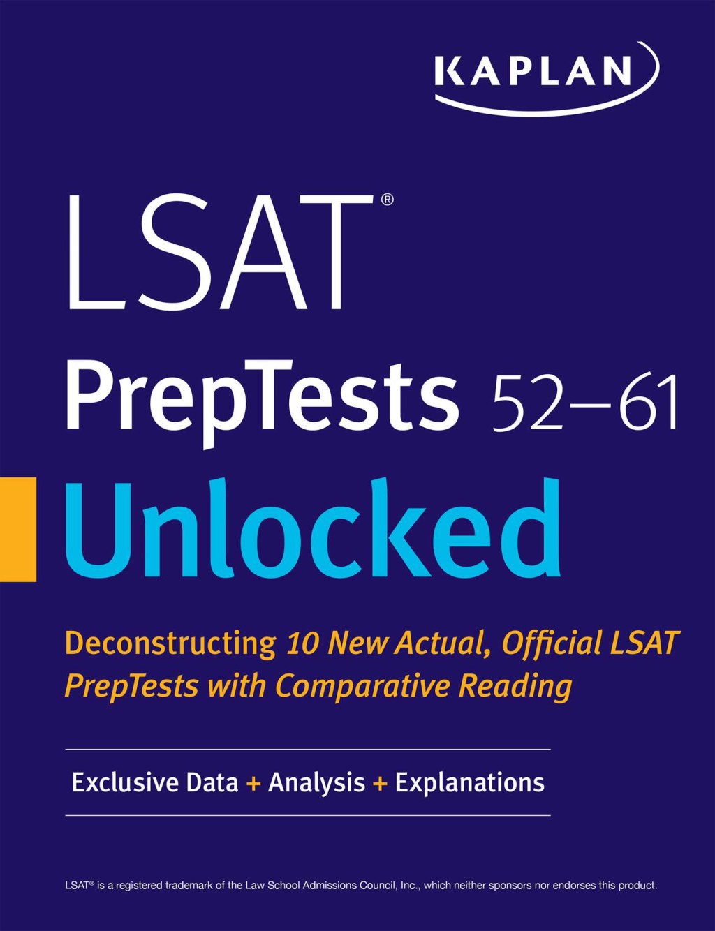 Picture of: LSAT PrepTests – Unlocked  Book by Kaplan Test Prep