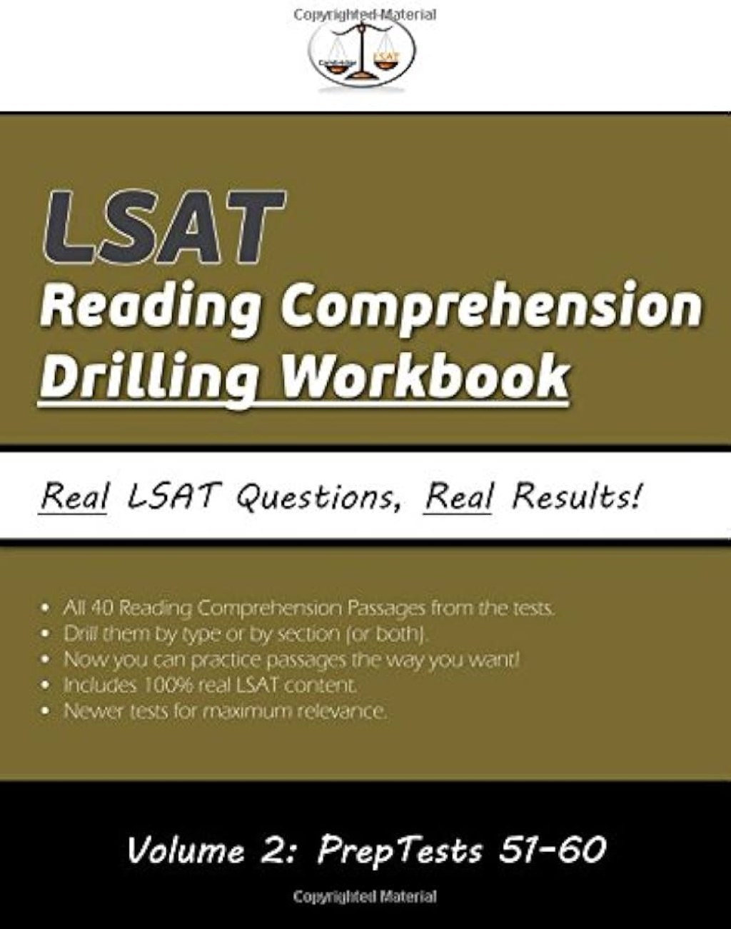 Picture of: LSAT Reading Comprehension Drilling Workbook, Volume : All